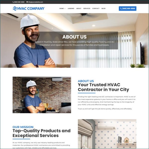 HVAC Website