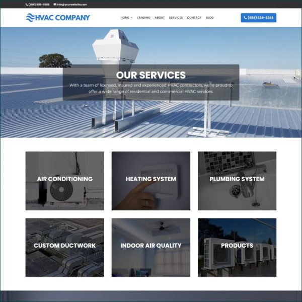 HVAC Website