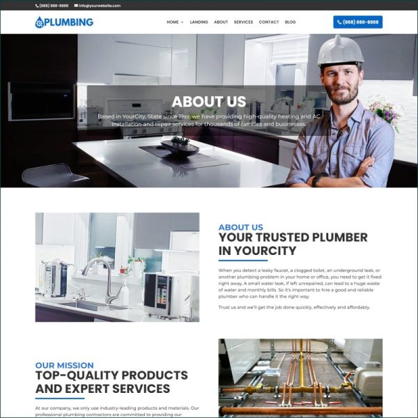 Plumber Website