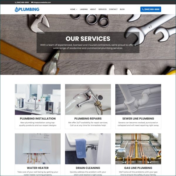 Plumber Website