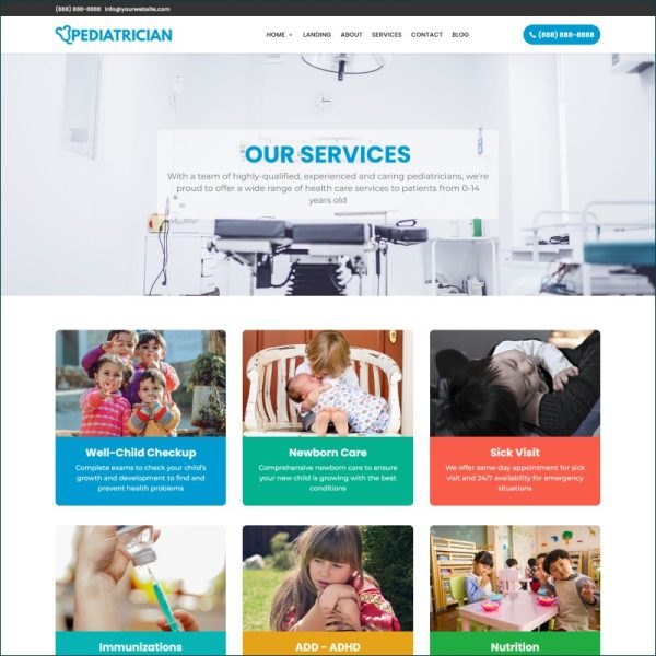 pediatrician website