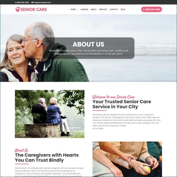 Senior Care Website